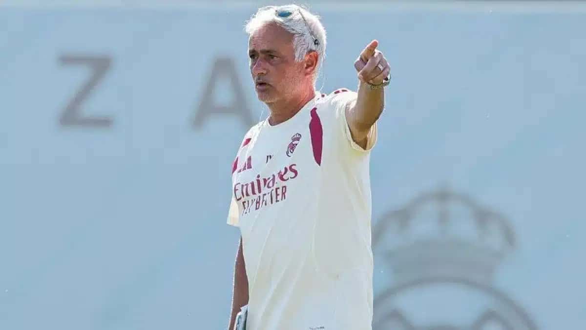 José Mourinho, técnico do Real Madrid