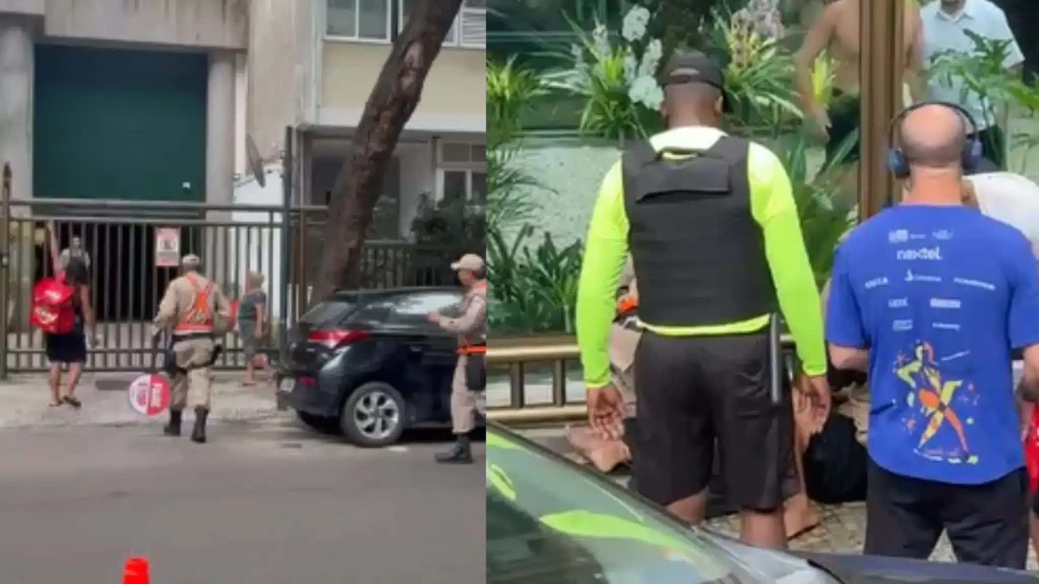 Vídeos gravados por pedestres mostram o momento em que o entregador é imobilizado por guardas municipais em Ipanema, na Zona Sul do Rio. Testemunhas pediram que os agentes interrompessem a abordagem e denunciaram truculência.