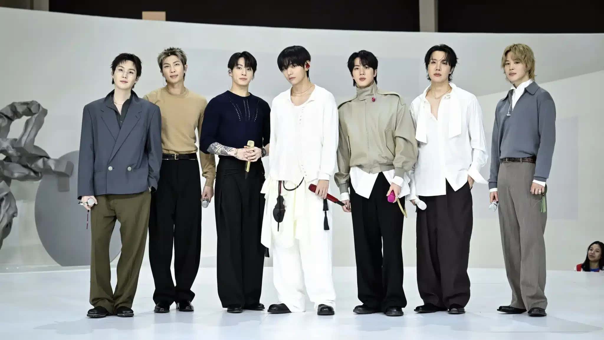 BTS participou do programa The Tonight Show de Jimmy Fallon.