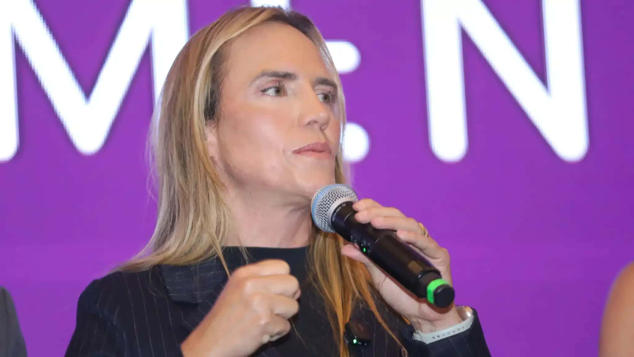 Celina Leão (PP), candidata à reeleição para o governo do Distrito Federal