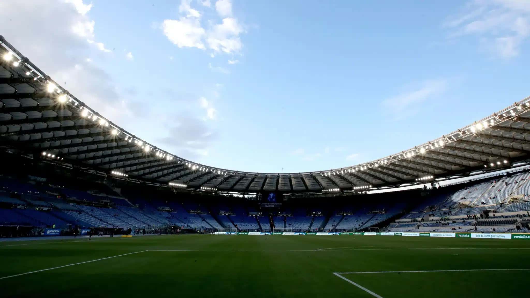Estádio Olímpico de Roma, na Itália.
