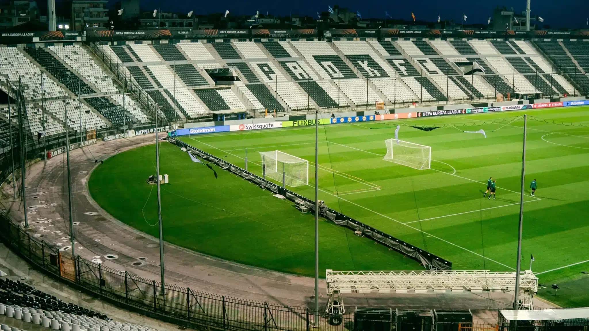 Toumba Stadium, estádio do PAOK, recebe o jogo