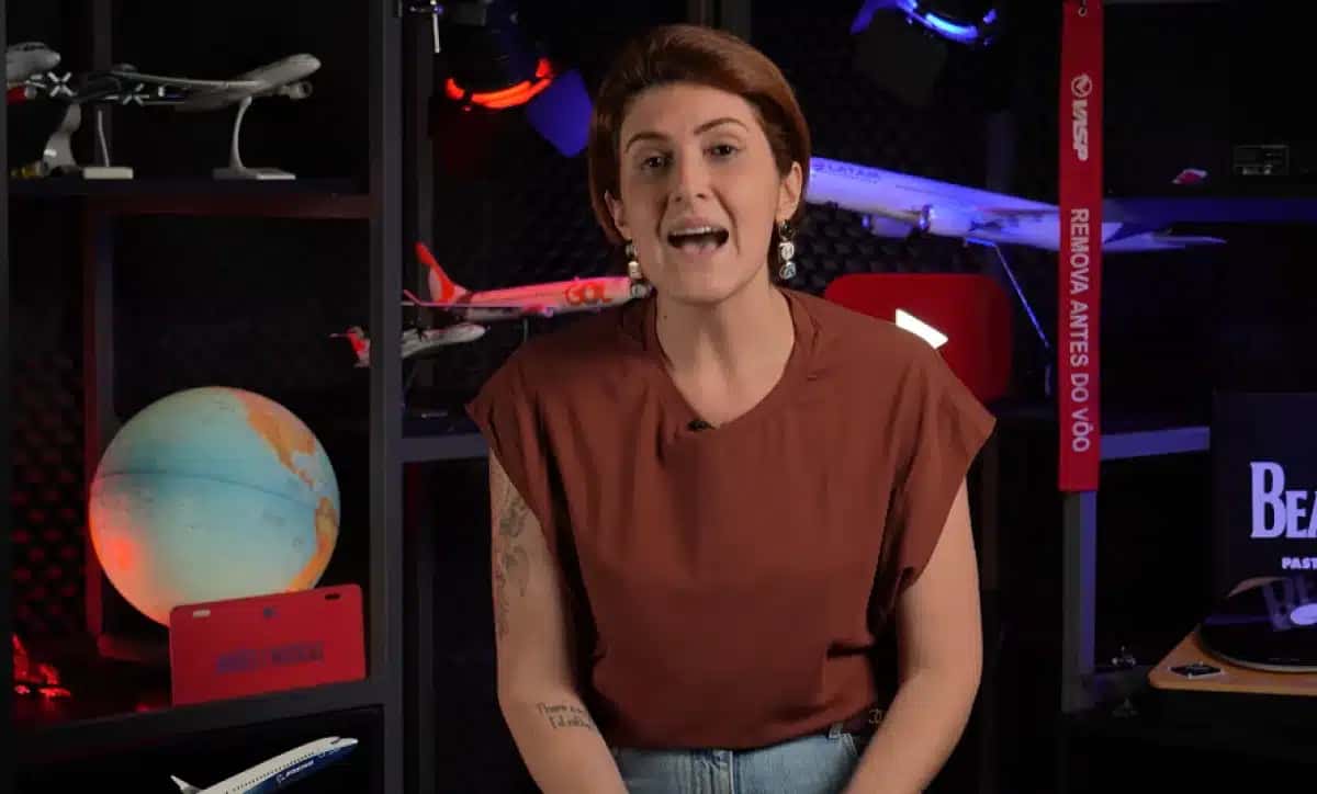 Mila Seidl em canal do Youtube de Lito Sousa