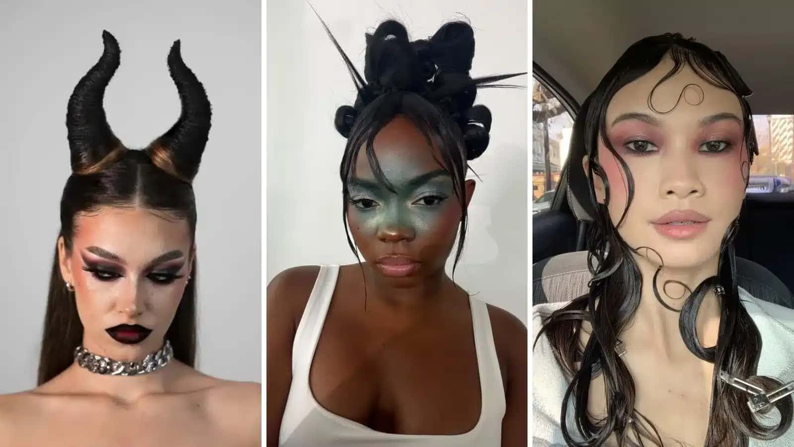 Saiba como replicar penteados criativos para o Halloween | Foto: Reprodução/CNN Brasil