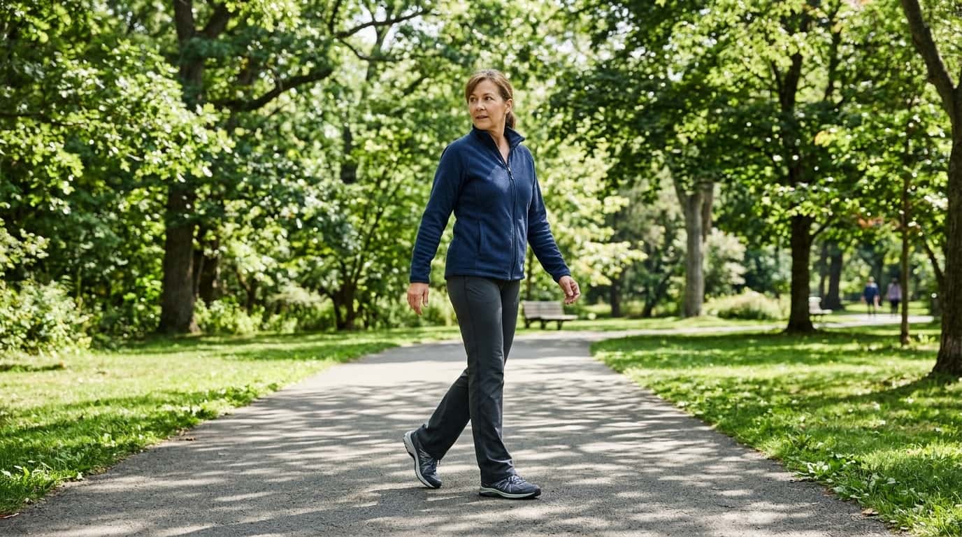 A caminhada de costas melhora o equilíbrio e a propriocepção | Foto: Reprodução/Catraca Livre