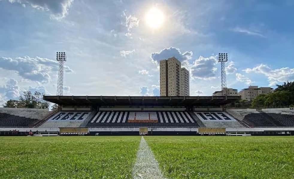 O Estádio Décio Vitta, que pertence ao Rio Branco de Americana