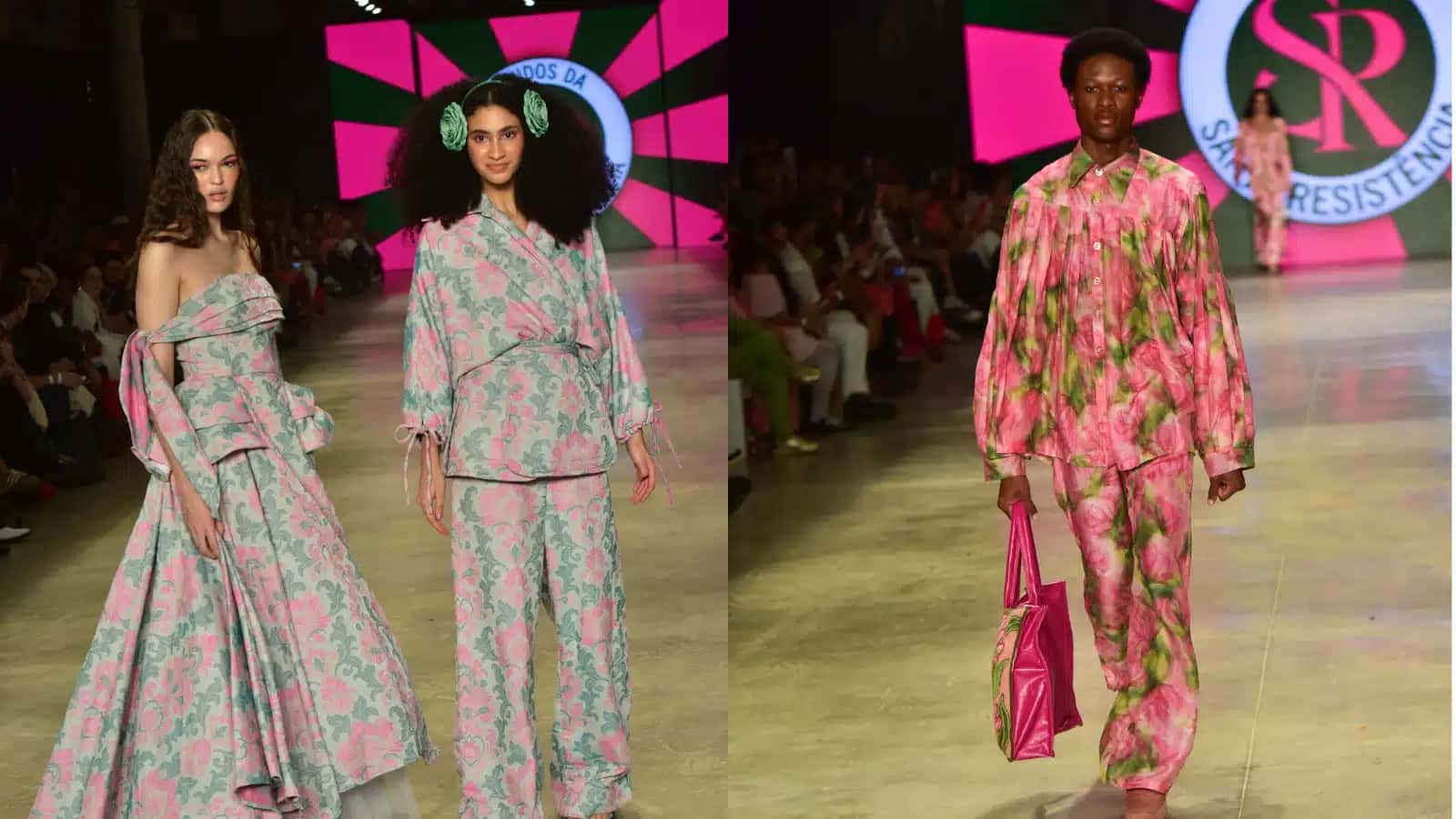 Looks apresentados pela Santa Resistência na SPFW N61.