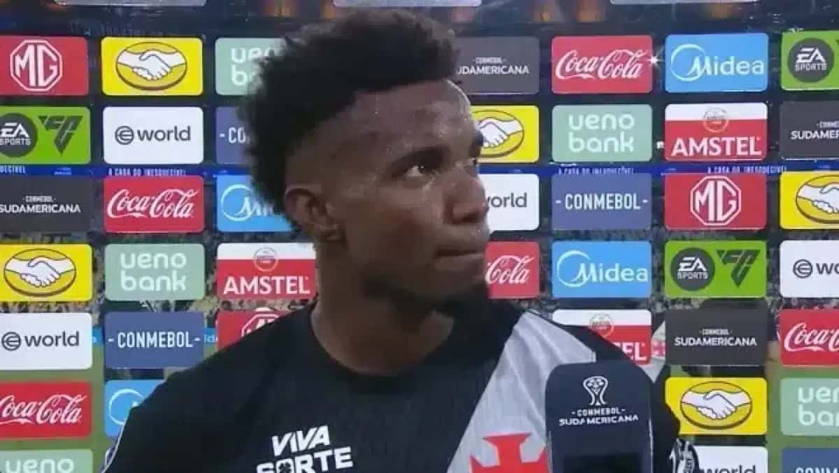 Thiago Mendes pediu desculpas pela eliminação do Vasco.