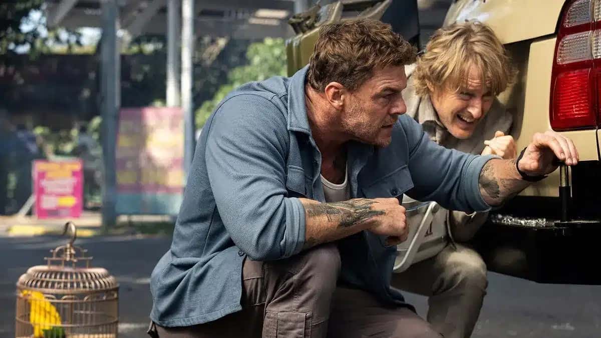 Alan Ritchson e Owen Wilson em "Três Horas Para Viver" | Foto: Reprodução/CNN Brasil
