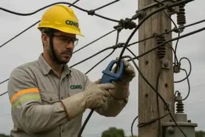 A Cemig abre concurso para eletricistas na região Sul de Minas, oferecendo 150 vagas com salário de R$ 4,3 mil