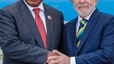 Lula e Ramaphosa selam acordos comerciais em meio à crise global e G20!