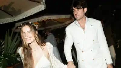 Giulia Be revela detalhes dos 5 vestidos de casamento com Conor Kennedy