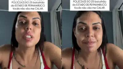 Andressa Garcia acusa PMs de agressão; corporação registra desacato e apura ação