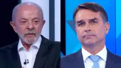 Lula diz que salário mínimo seria de R$ 900 sem o PT; Flávio promete manter ganho real