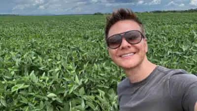 Michel Teló administra 14 mil hectares no Mato Grosso do Sul, com gado e lavouras