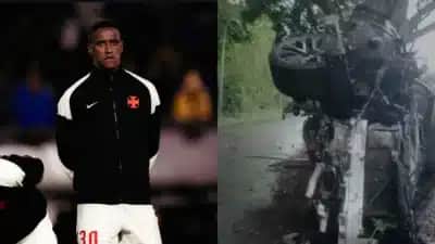 Robert Renan, do Vasco, capota BMW no Rio e sai ileso: “livramento” a dias do clássico