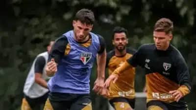 São Paulo recupera Danielzinho e Calleri para pegar o Bahia na quarta, na Fonte Nova