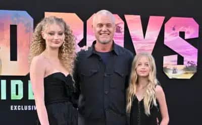Eric Dane revela que Georgia, de 14 anos, o resgatou de afogamento em 2024