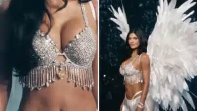 Kylie Jenner estreia no desfile da Victorias Secret com Fantasy Bra de R$ 251,2 milhões