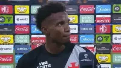 Thiago Mendes se desculpa após derrota por 3 a 1 que elimina o Vasco da Sul-Americana