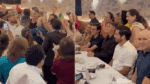 Bolsonaro recebe demonstrações de carinho de apoiadores em restaurante no Ceará