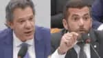 Deputados praticam “molecagem”, afirma Haddad; Jordy retruca: “Moleque é você”