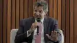 O ministro da Fazenda Fernando Haddad comenta a crise em torno do IOF e os impasses do governo, Encontros da revista piauí, em Brasília. | Sérgio Lima/Poder360 - 03.jun.2025