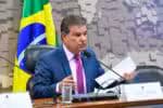 Comissão de Relações Exteriores e Defesa Nacional (CRE) realiza sabatina de embaixador indicado para Bósnia e Herzegovina.\n\nEm pronunciamento, presidente da CRE, senador Nelsinho Trad (PSD-MS). \n\nFoto: Jane de Araújo/Agência Senado