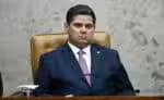 DF - STF/REALIZA ABERTURA DO ANO JUDICIÁRIO - POLÍTICA - Foto, Presidente do Senado Davi  Alcolumbre. Nesta segunda (3) o Supremo Tribunal Federal realiza a sessão de abertura do ano judiciário de 2025. A cerimônia teve a presença do Presidente Lula, Presidente do Senado , senador Davi Alcolumbre e do Deputado Federal Hugo Motta presidente da câmara dos deputados. 03/02/2025 - Foto: TON MOLINA/FOTOARENA/FOTOARENA/ESTADÃO CONTEÚDO