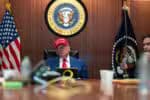 Trump acompanhou, da Sala de Situação da Casa Branca, o ataque dos Estados Unidos ao Irã; veja fotos