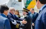 Lula chega a Nice, na França, para encontro sobre clima da ONU