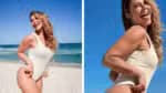 Paolla Oliveira desfruta de um tempo livre na praia: “Sol de inverno”