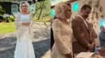 Ana Maria Braga celebra renovação de votos de casamento em festa junina: “Bênção”