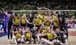 A seleção feminina de vôlei venceu os Estados Unidos em um confronto direto, buscando redenção após o resultado nas Olimpíadas, e conquistou sua segunda vitória na Liga das Nações