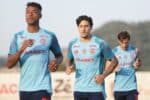 O Flamengo possui oito jogadores fora do elenco para o jogo contra o Bragantino