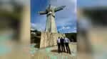 O padre Omar, da Igreja do Cristo Redentor, teve um acidente durante uma viagem à Venezuela