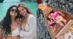 Marcela Mc Gowan e Luiza Martins divulgam álbum de fotos de viagem à Tailândia