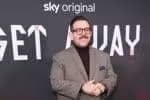 Nick Frost aparece vestido como Hagrid pela primeira vez em “Harry Potter”