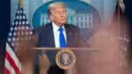 President Donald Trump holds a press conference with Attorney General Pam Bondi and Deputy Attorney General Todd Blanche in the James S. Brady Press Briefing Room on Friday, June 27, 2025. (Official White House Photo by Abe McNatt)