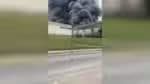 grande incêndio destrói cinco galpões em Barueri