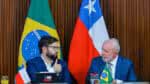 Lula entrevista coletiva em Santiago