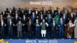 Presidentes de 35 nações se fotografam em evento conhecido como “foto de família” no Brics