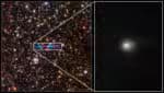 Telescópio registra imagem de cometa “exótico” cruzando o Sistema Solar