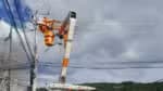 Tempestade causa falta de energia para mais de 43 mil residências em Santa Catarina