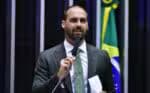 Eduardo Bolsonaro critica Tarcísio Dutra por suposta “negociação” com os Estados Unidos: “Desrespeito comigo”