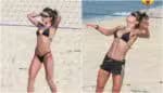 Jade Picon exibe abdômen definido em praia do Rio de Janeiro; confira imagens