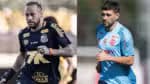 O Santos e o Flamengo duelam no campeonato brasileiro em momentos distintos