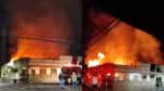 Incêndio de grandes proporções destrói o Mercado Municipal de Piracicaba (SP)