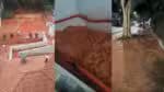 A Sabesp garante que a tubulação danificada na Zona Norte de São Paulo será reparada em até 48 horas