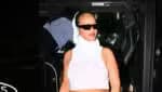 Rihanna aparece com barriga visível em visual futurista; confira